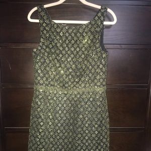 Shimmer Green Cocktail Dress, size 10